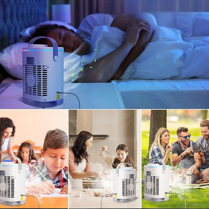 Mini Air Cooler mit LED & USB