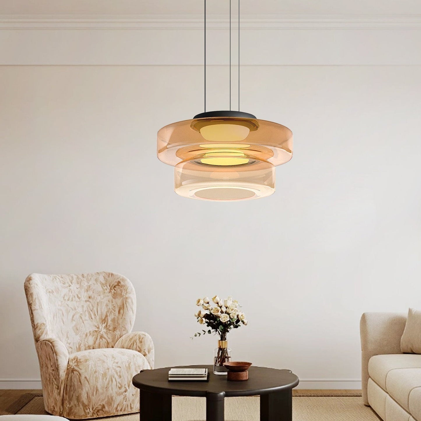 Design LED-Pendelleuchte