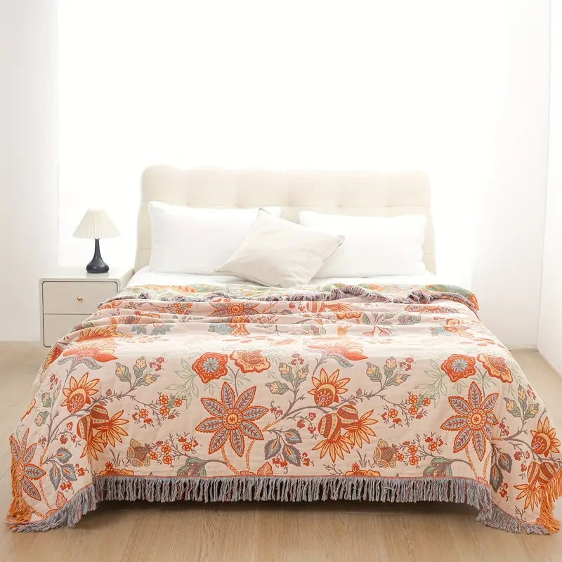Blumenmuster Weiche Decke