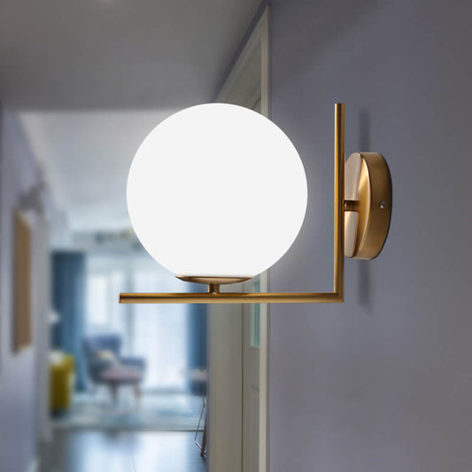 Sphärische LED Wandleuchte