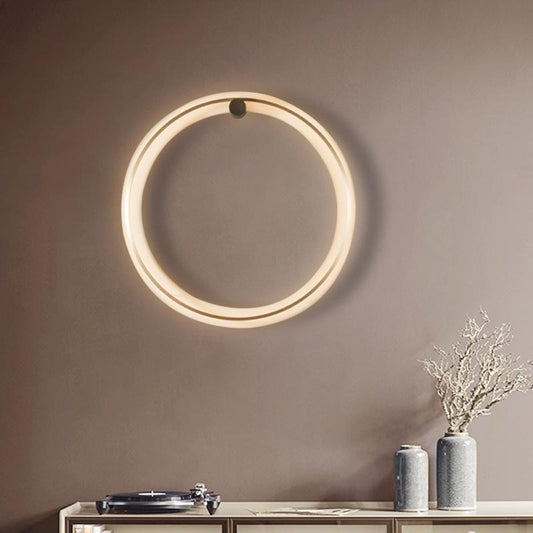 Runde Design-Wandleuchte LED