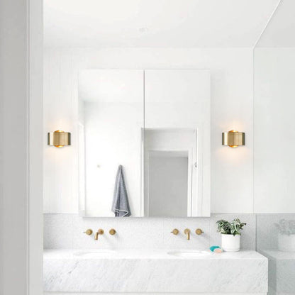 Minimalistische Wandlampe mit LED