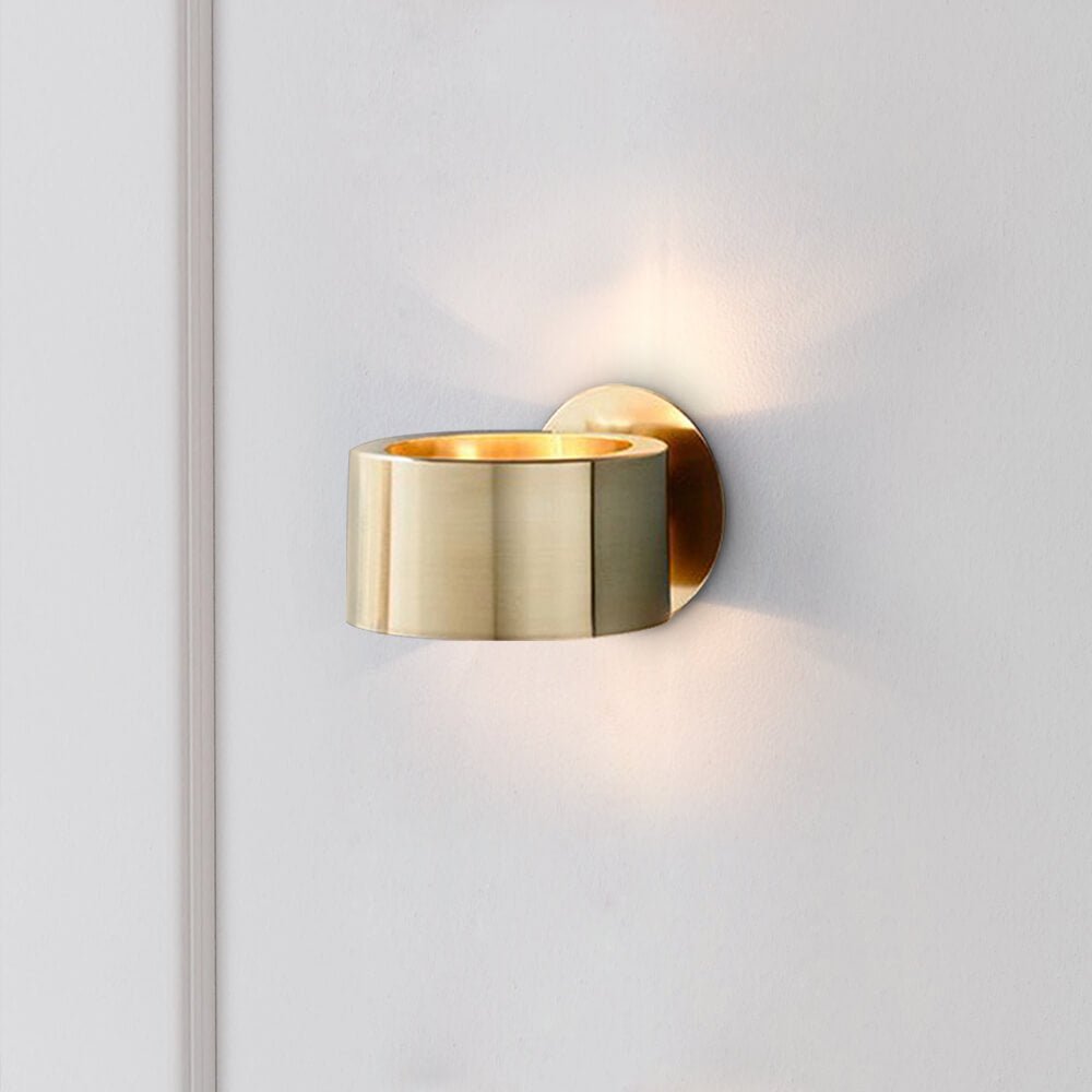 Minimalistische Wandlampe mit LED