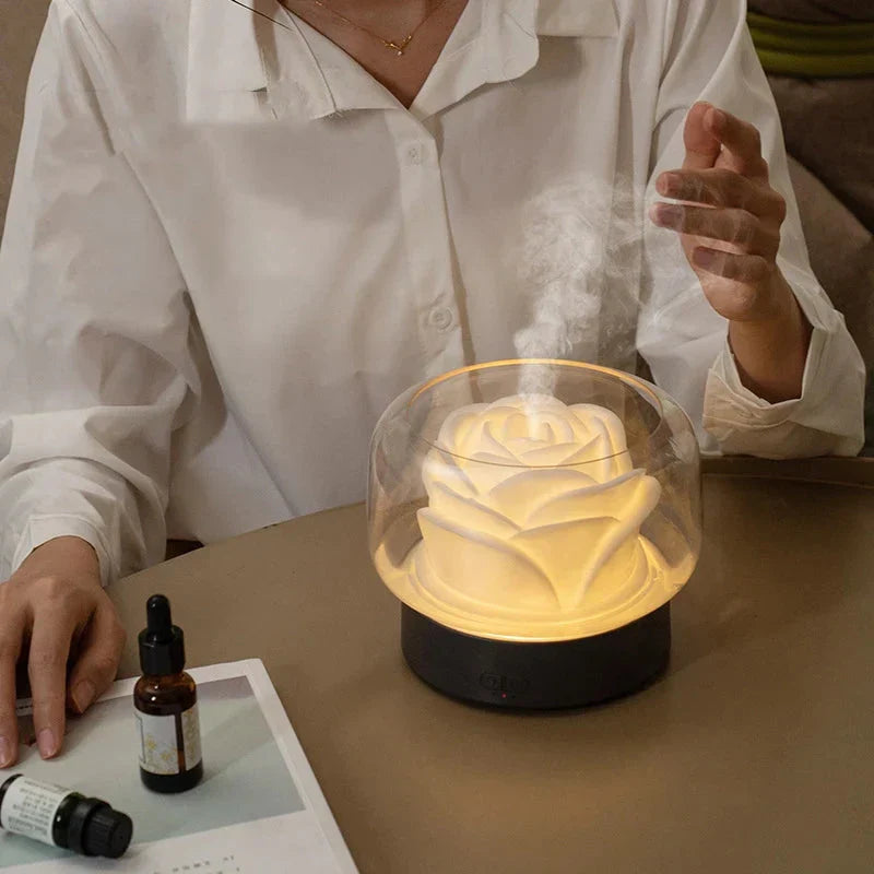 Raumbefeuchter mit LED-Licht